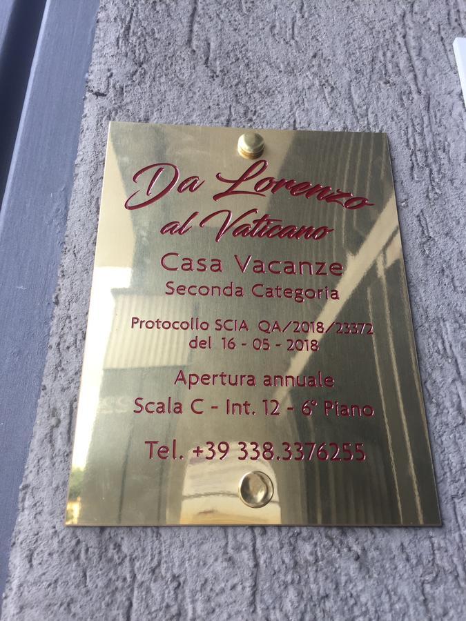 Da Lorenzo Al Vaticano Rome Luaran gambar